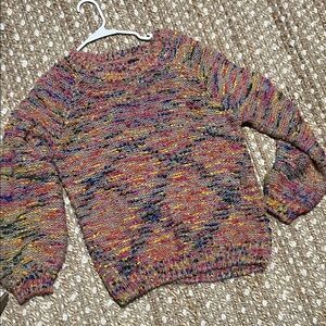 Colorful DNA Knit Sweater